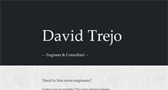 Desktop Screenshot of dtrejo.com